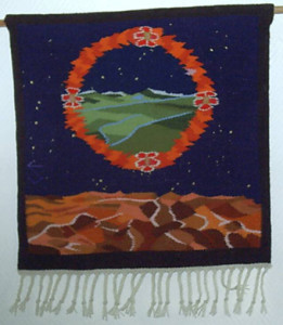 Drömmen om ett grönt Mars 51x51cm 379g SEK 2 400 Monterad som både kudde och väggbonad